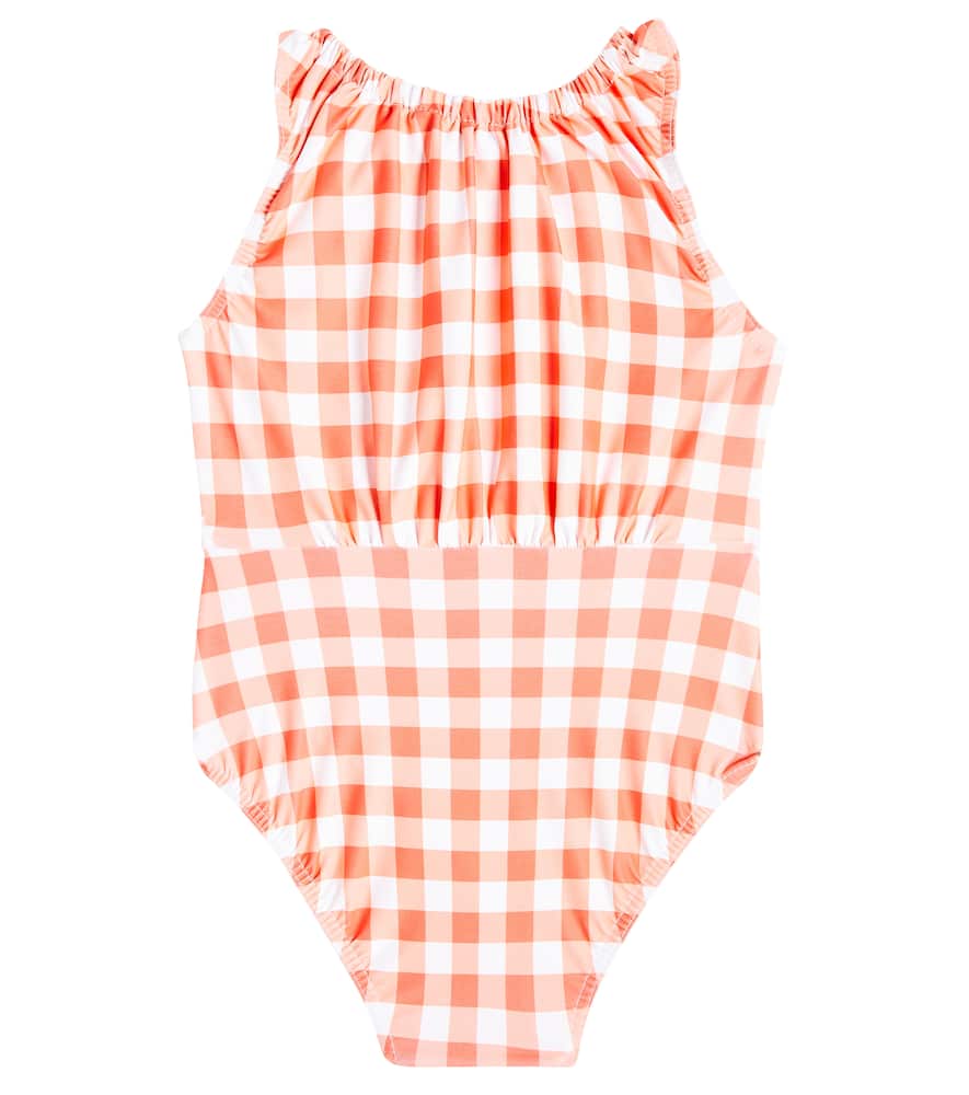Suncracy Girlbari checked swimsuit