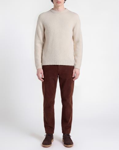 Man Sweater Off white Size L Polyamide, Alpaca wool, Wool