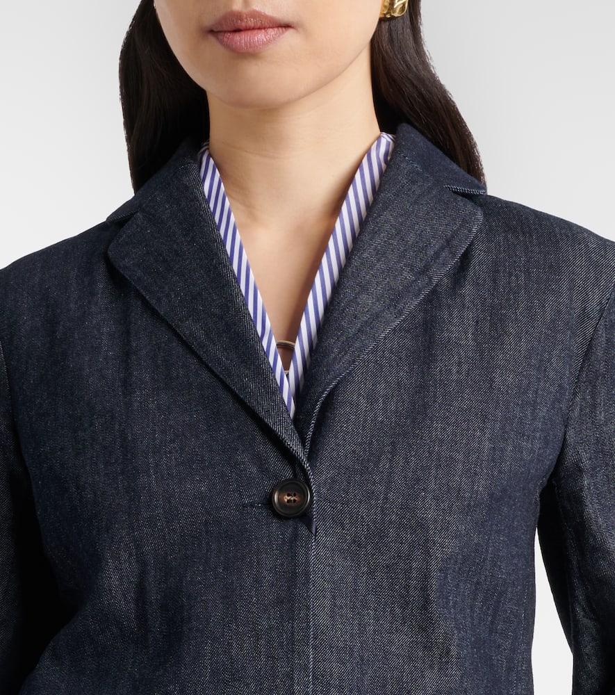 Leone denim blazer
