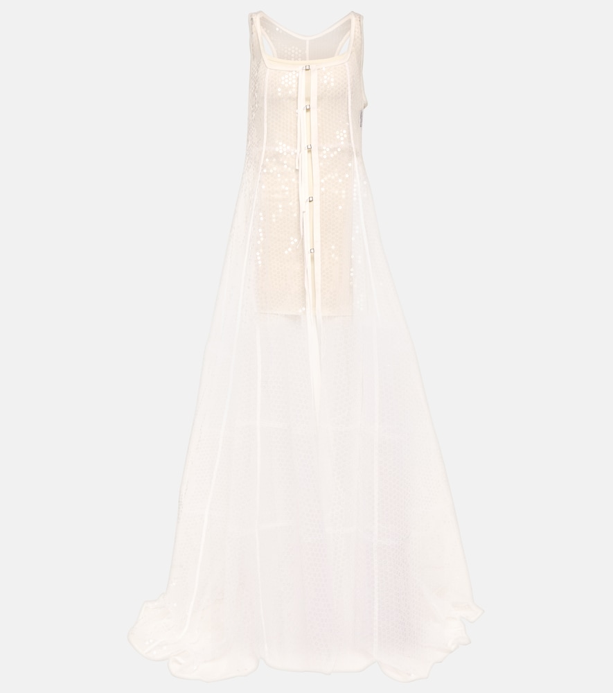 La robe Dentelle embellished gown