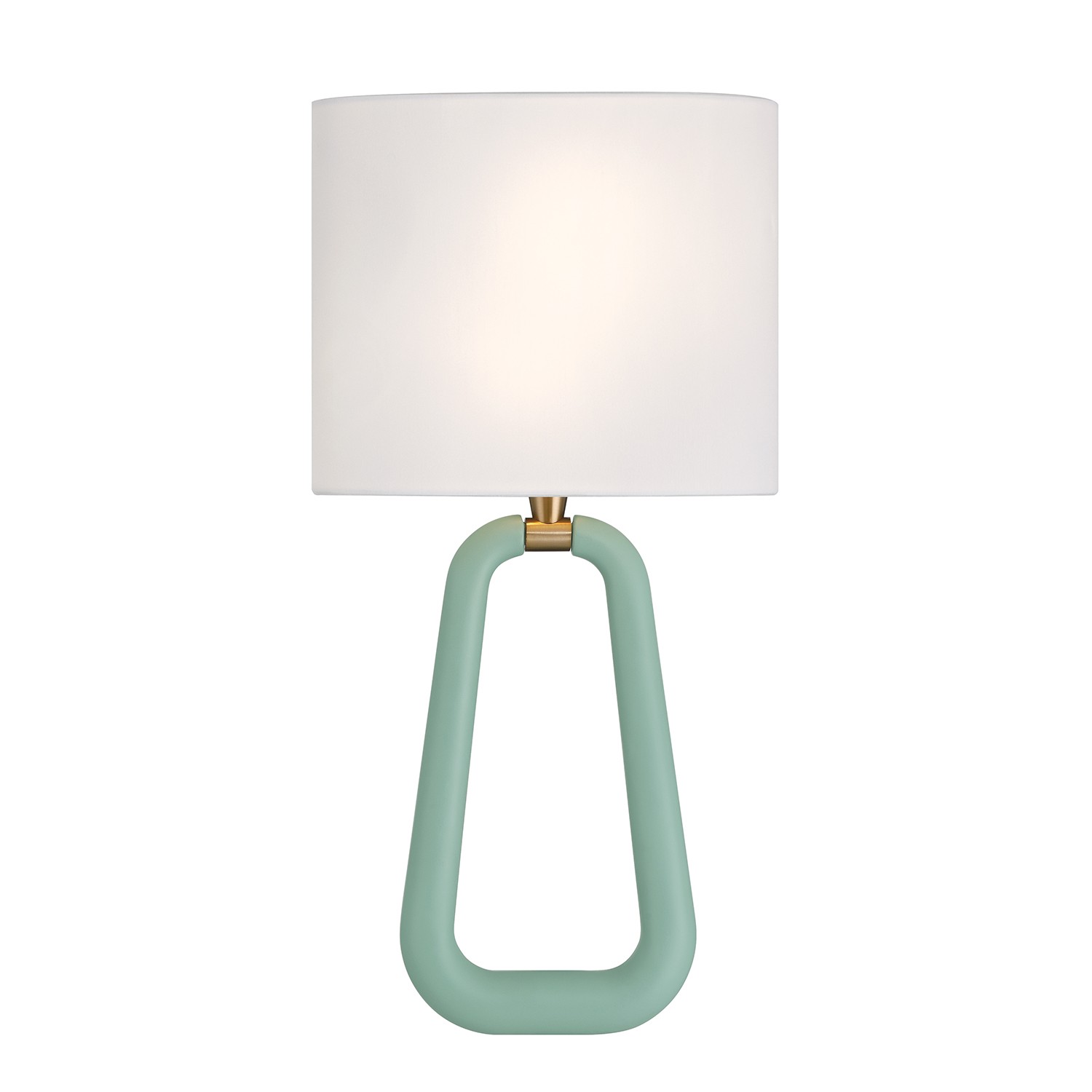 Aged Brass + Green Wall Sconce from the Jori Collection