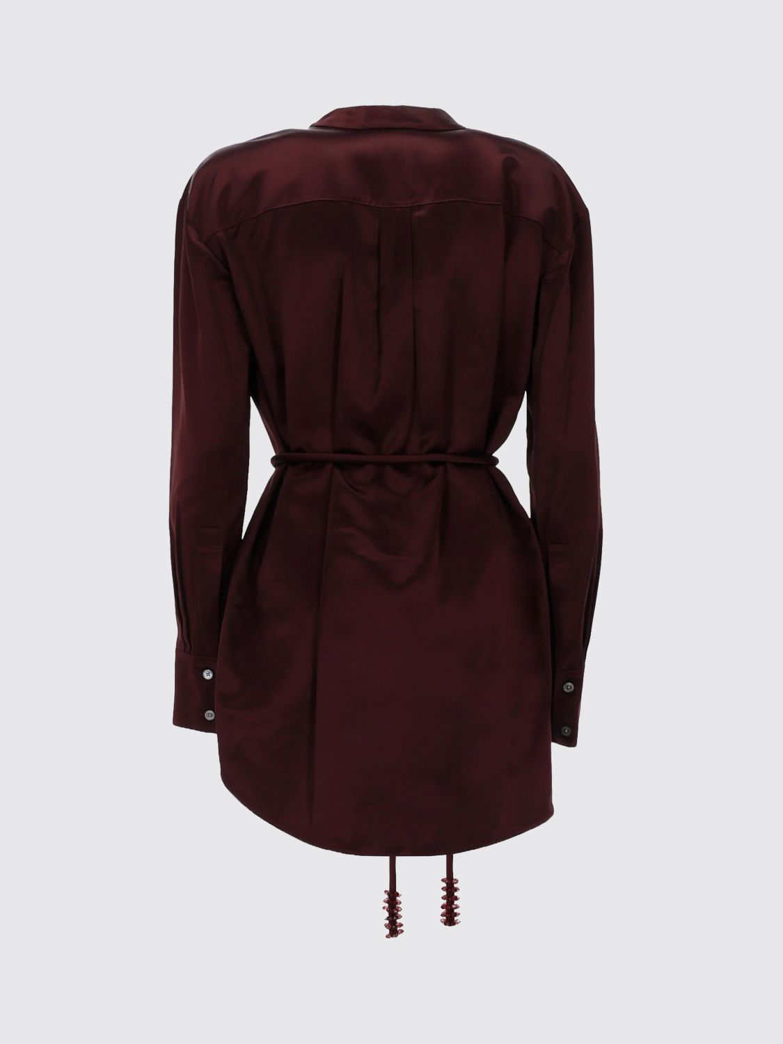 Skirt Woman color Burgundy
