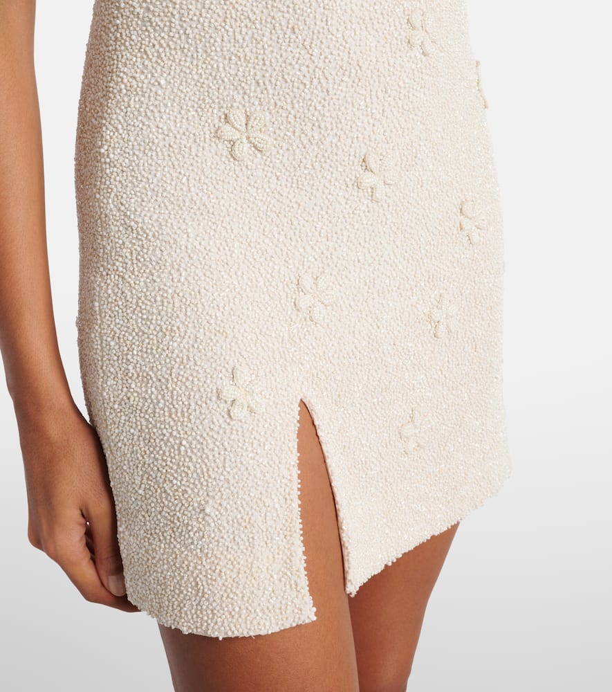 Le Sable beaded minidress