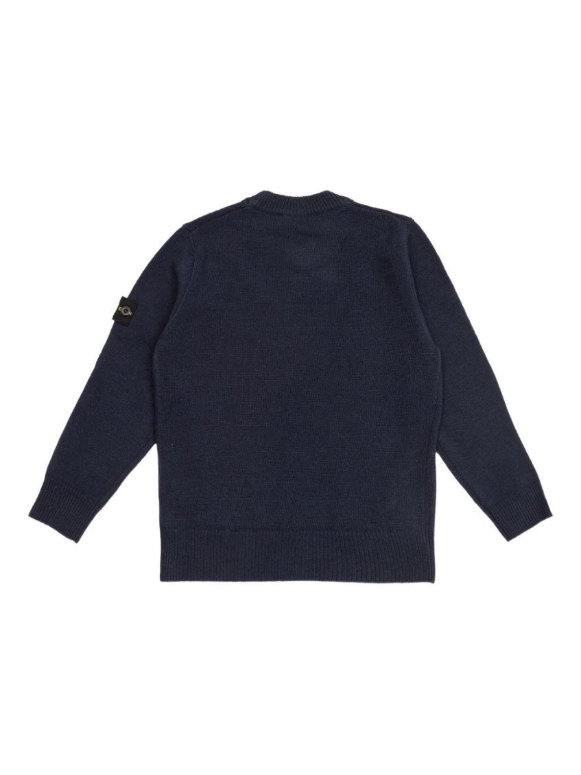Boys Blue Logo Sweater