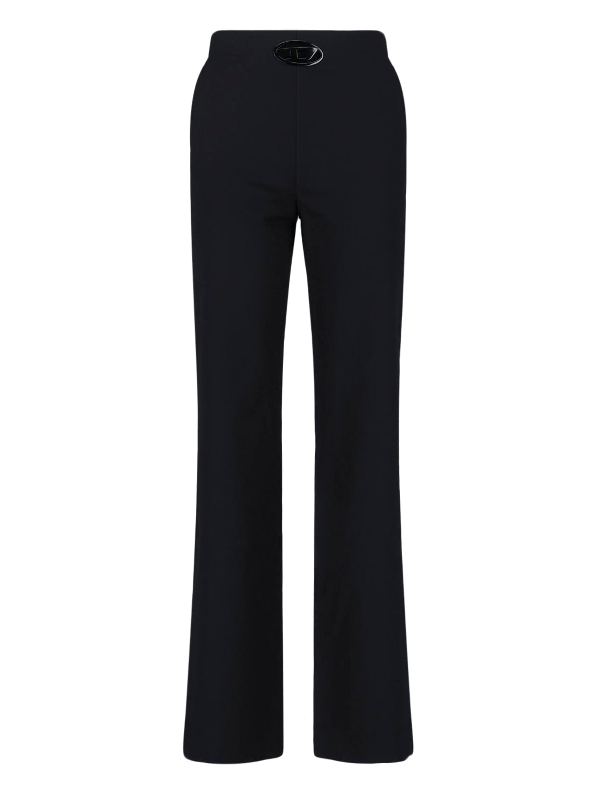 Tailored Wool-Blend Stretch Trousers for Women