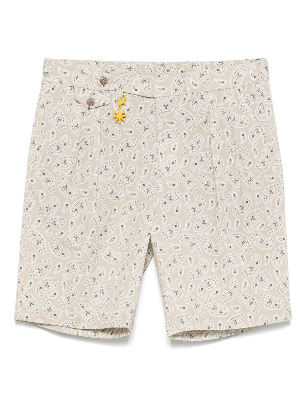 Manuel Ritz logo-appliqué shorts - Neutrals