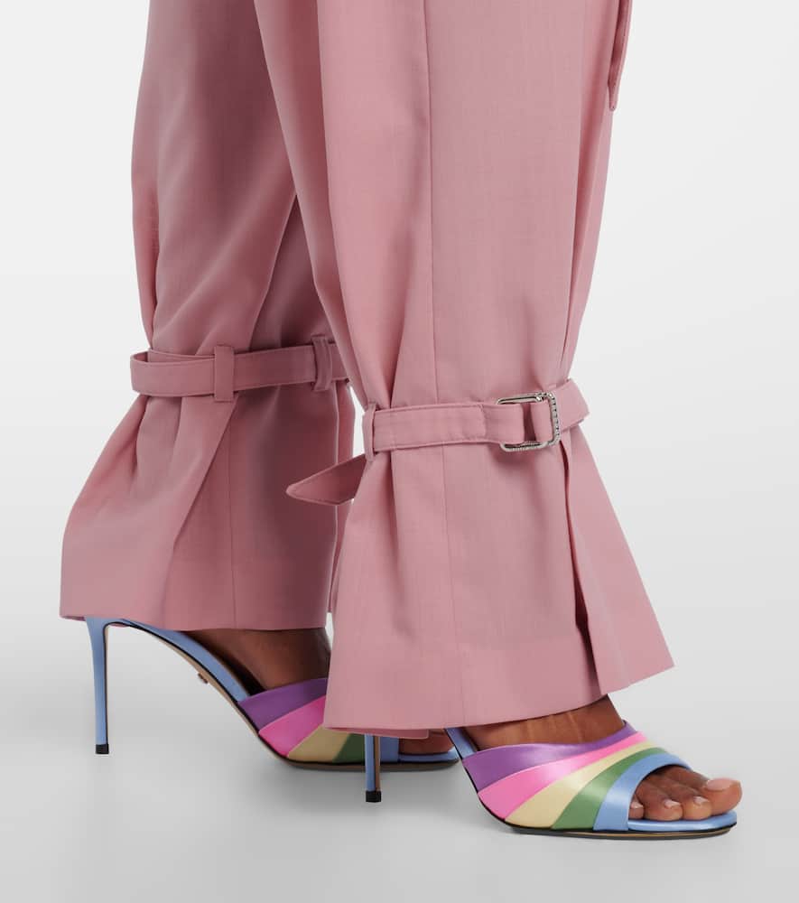 Gradient 95 satin mules