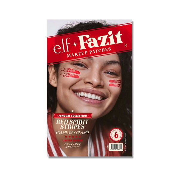 E.l.f. x Fazit Spirit Stripes - Red - Vegan and Cruelty-Free Makeup