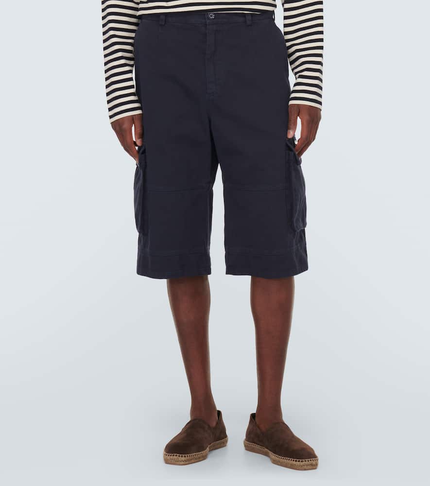 Cotton cargo shorts