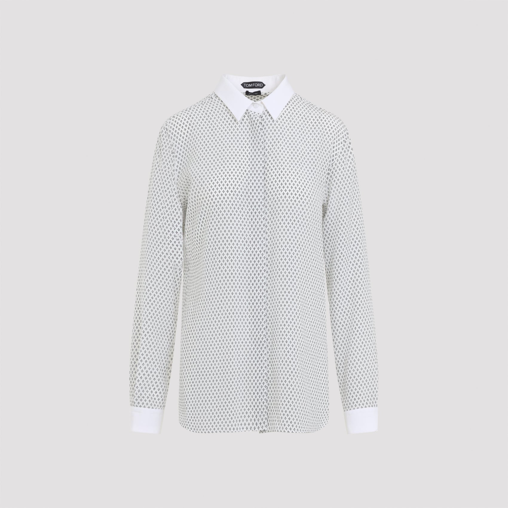 Printed Mulberry Silk Shirt for Women