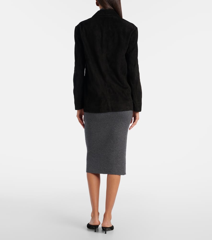 Opus suede blazer