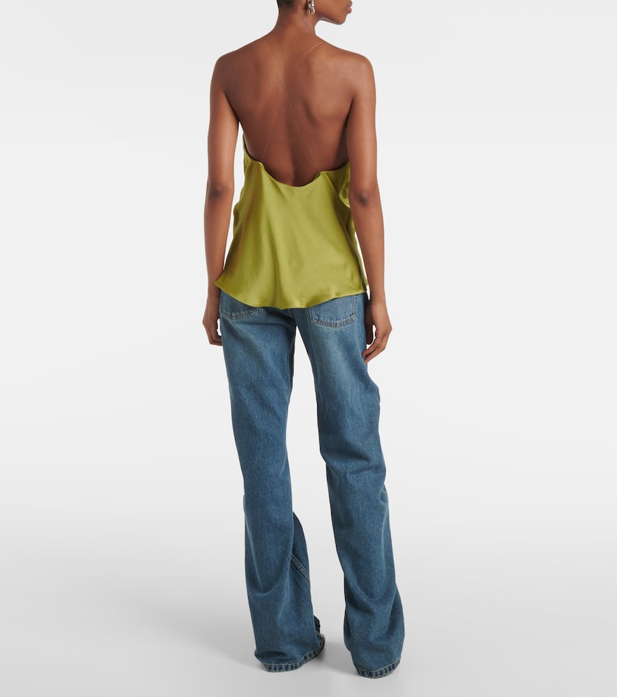 Satin top