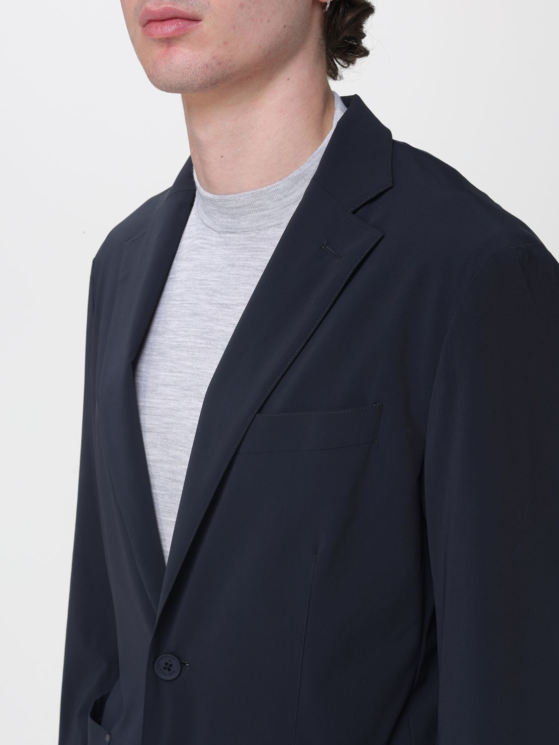 Jacket Men color Blue