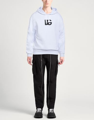 Man Sweatshirt White Size 34 Cotton