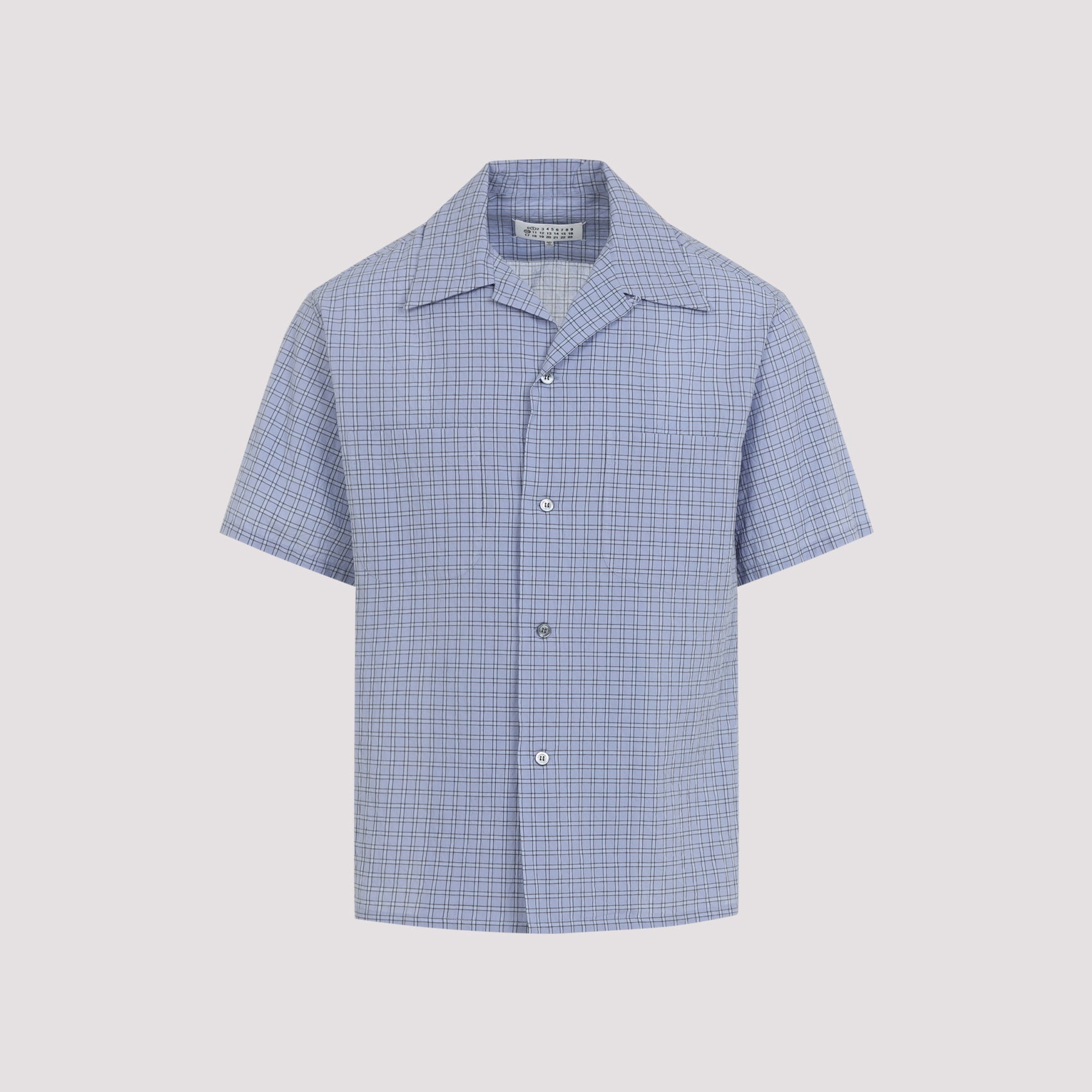 Linen Blend Button-Up Shirt