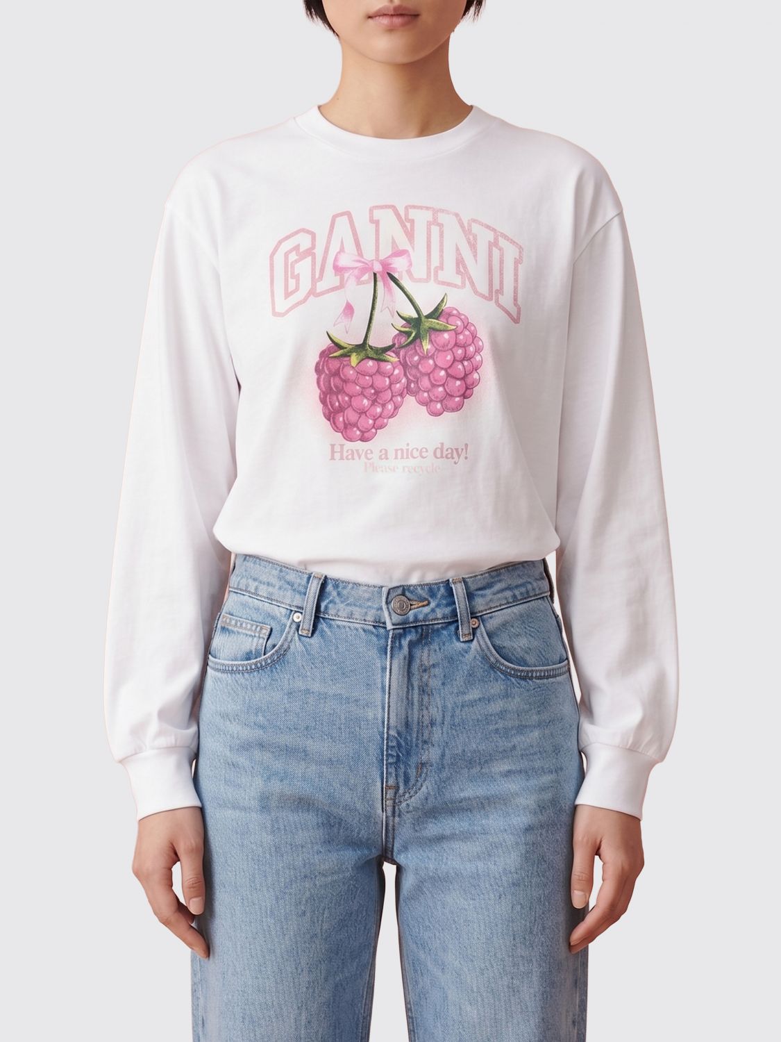 T-Shirt Woman color White