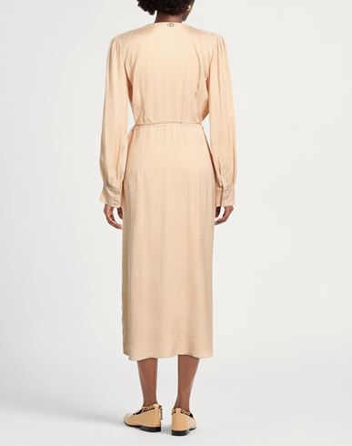 Woman Midi dress Sand Size 10 Viscose