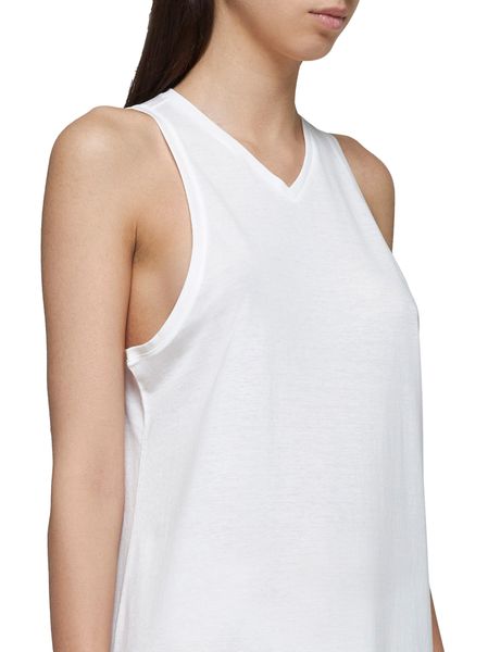 Khaite Vernetta V-Neck Sleeveless Maxi Dress