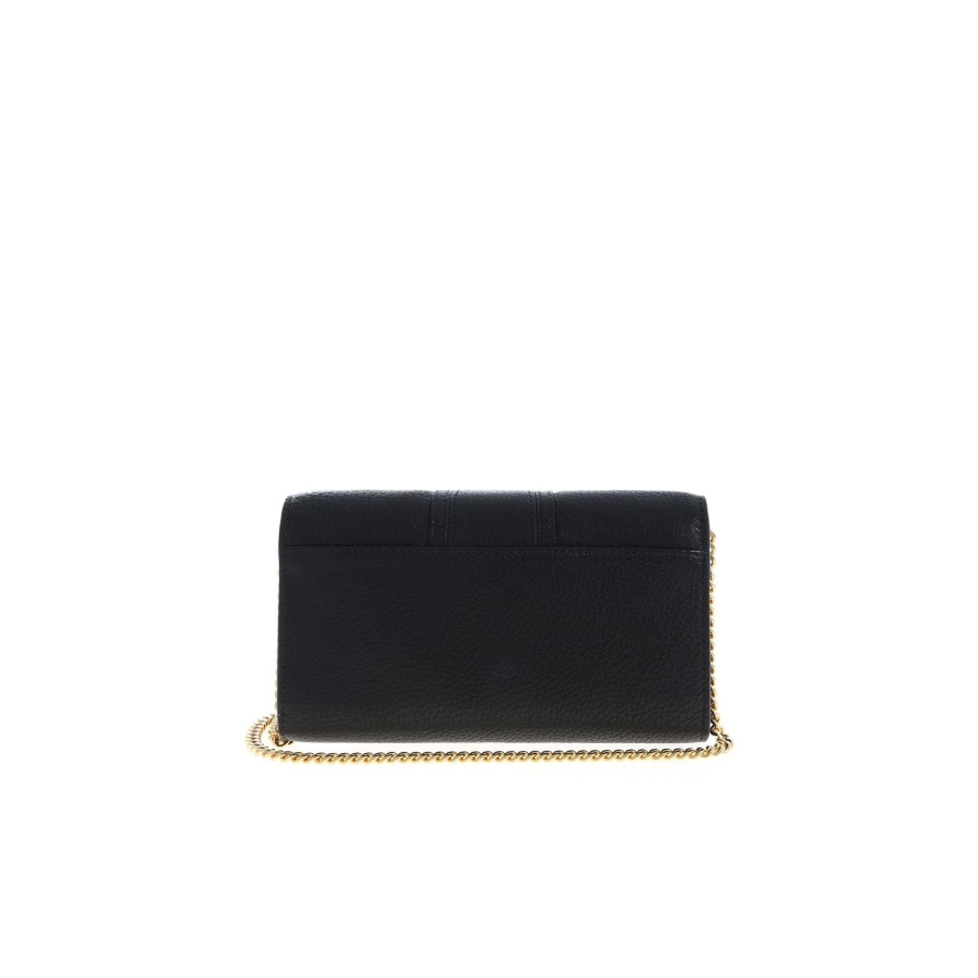 Hana Leather Chain Wallet