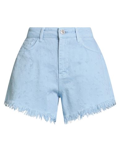 Jeans Woman Denim shorts Sky blue Size M Cotton