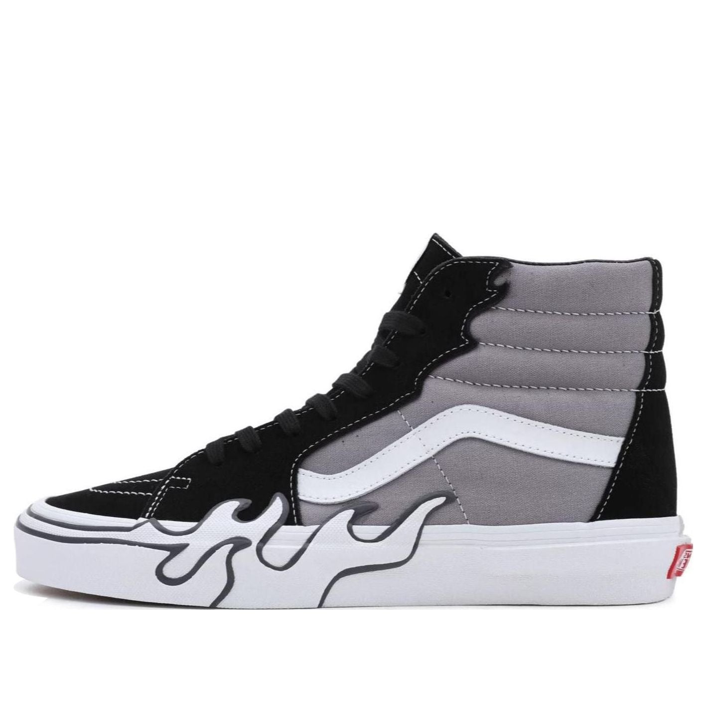SK8-Hi Flame Shoes 'Flame - Grey'