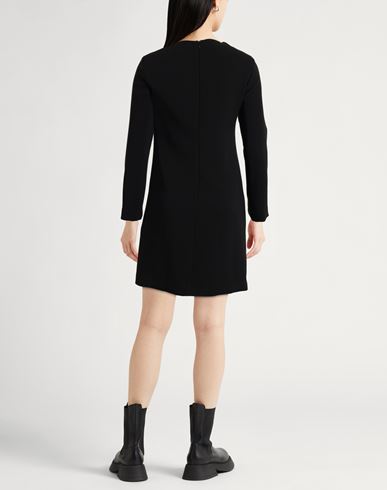 Woman Mini dress Black Size 8 Polyester, Elastane