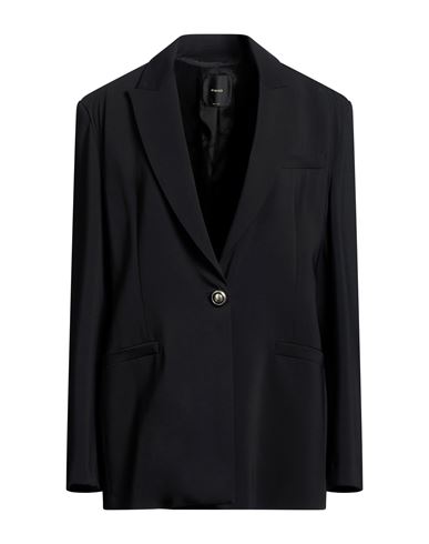 Woman Blazer Black Size 2 Viscose, Elastane