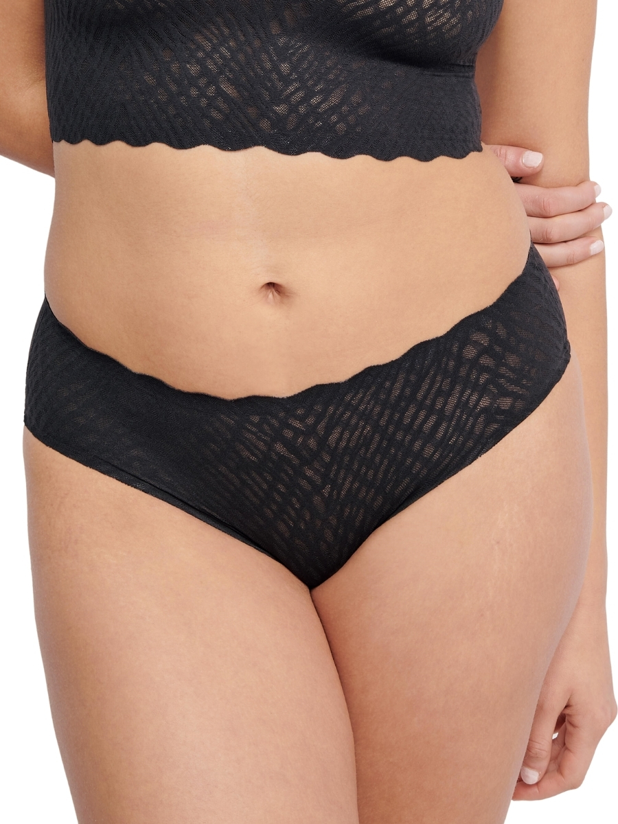 Sloggi Womens ZERO Feel Bliss Hipster - Black - X-Large