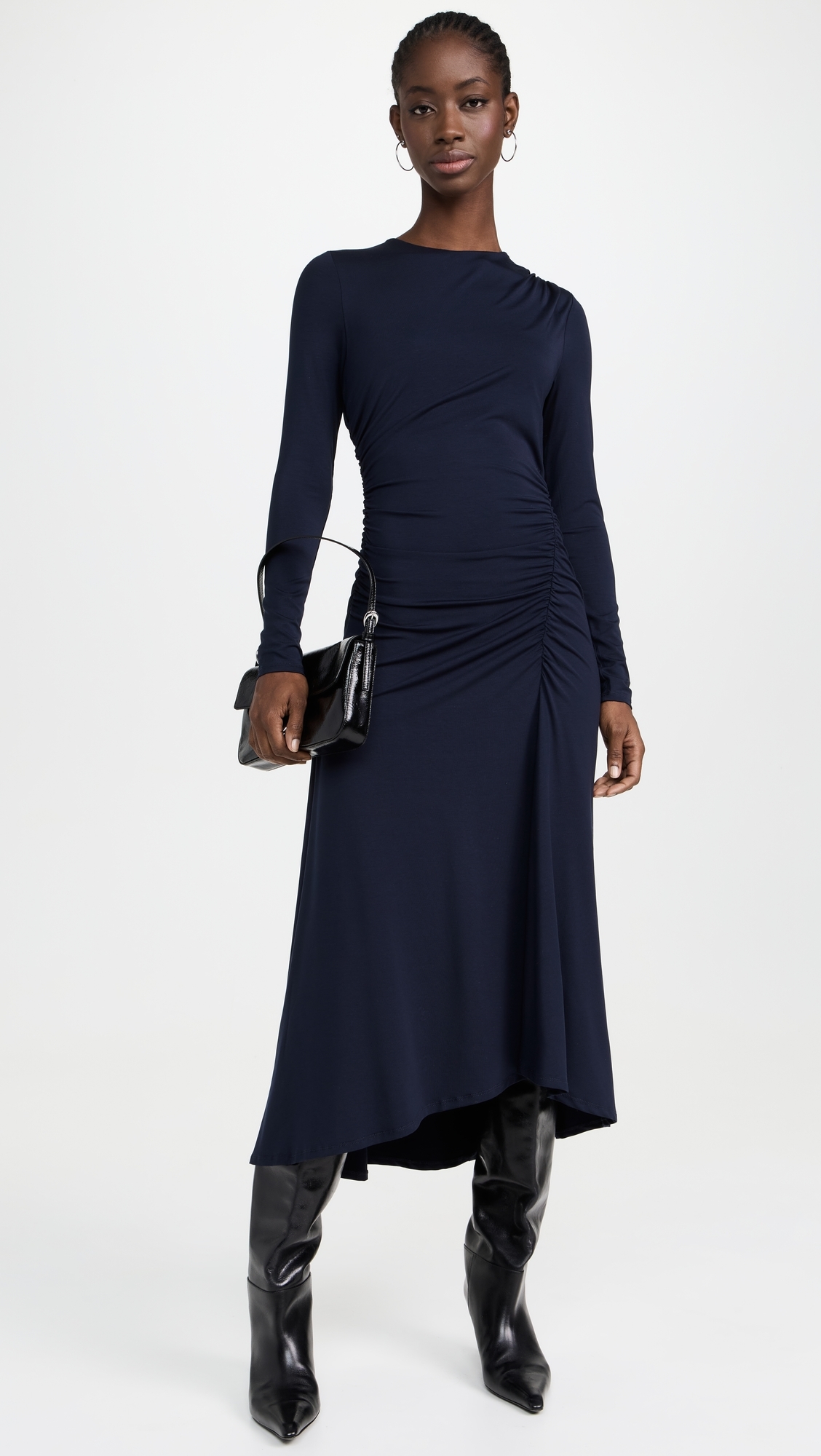 Theodora Dress Navy