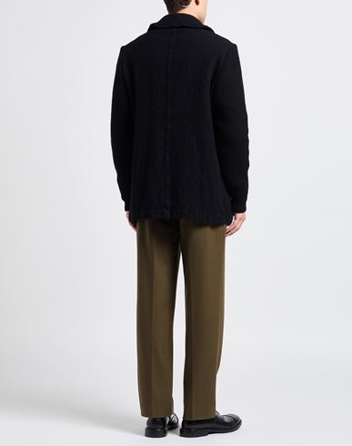 Comme Des Garçons Shirt Man Coat Midnight blue Size XL Wool, Nylon