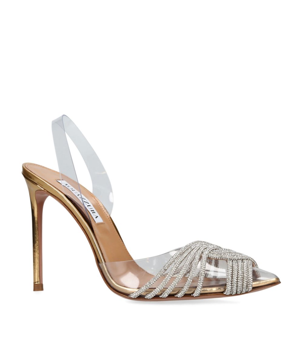 Plexi Gatsby Slingback Heels 105