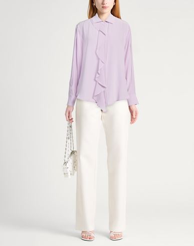 Victoria Beckham Woman Shirt Pink Size 6 Silk