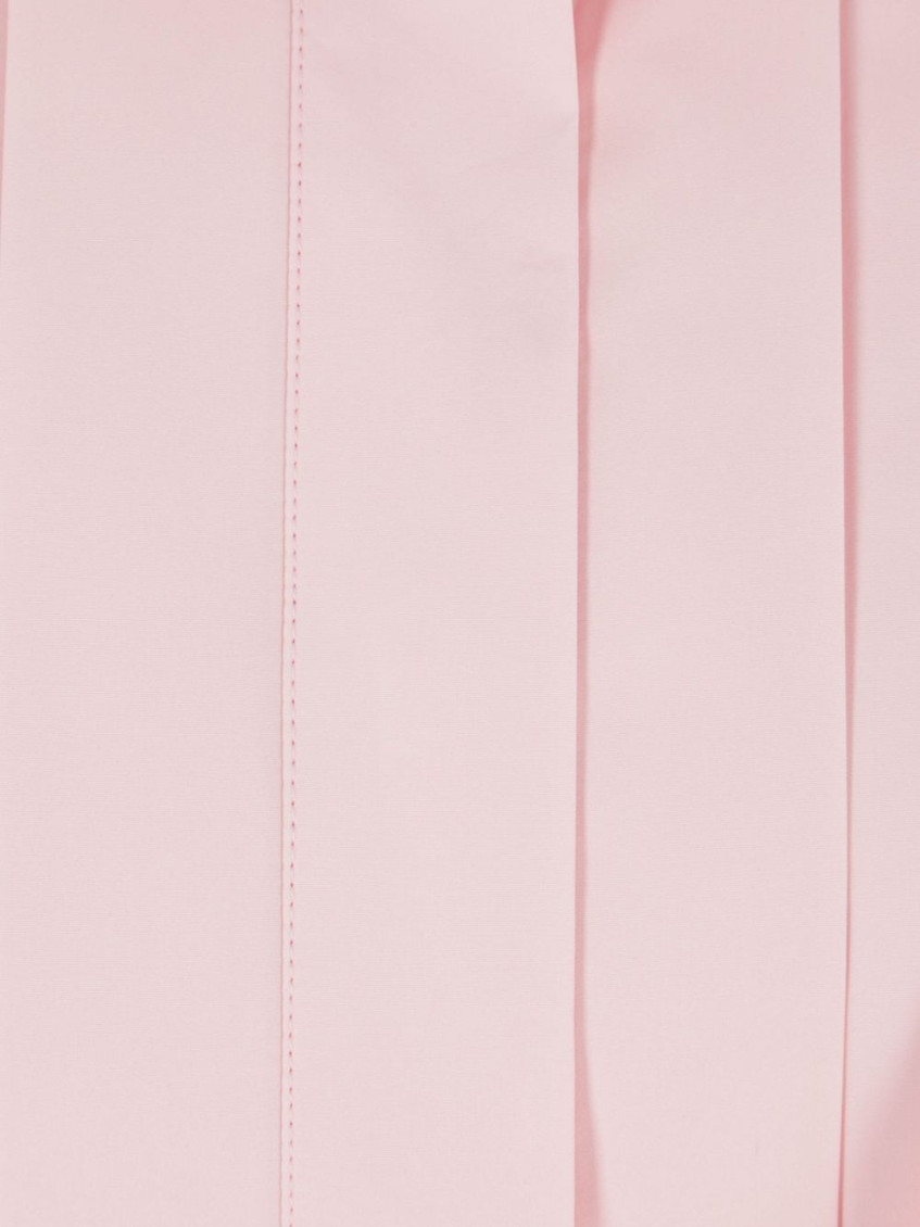 Light Pink Front Pleated Shirt