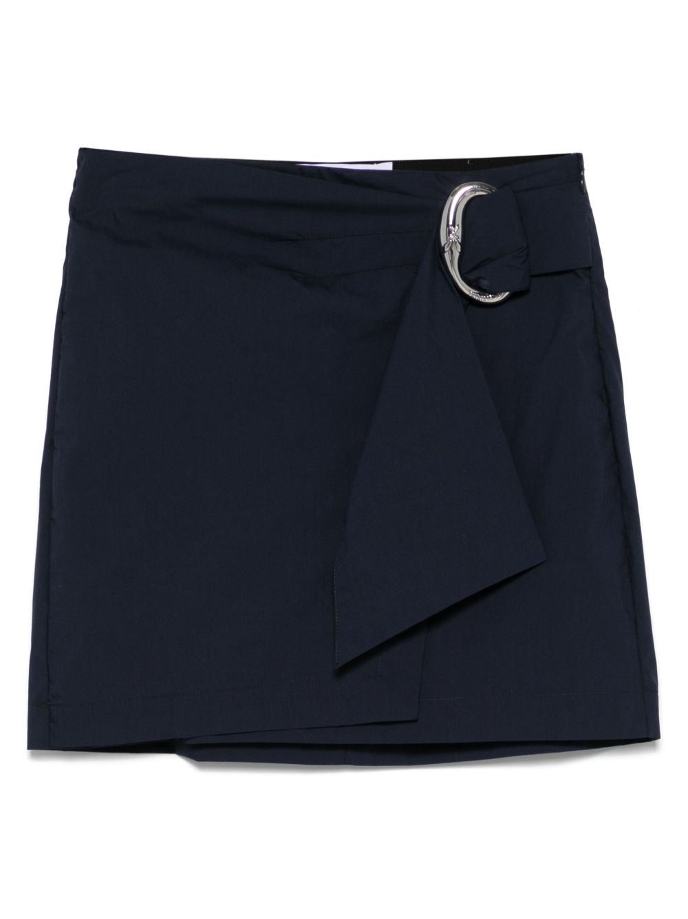 Patrizia Pepe logo plaque mini skirt - Blue