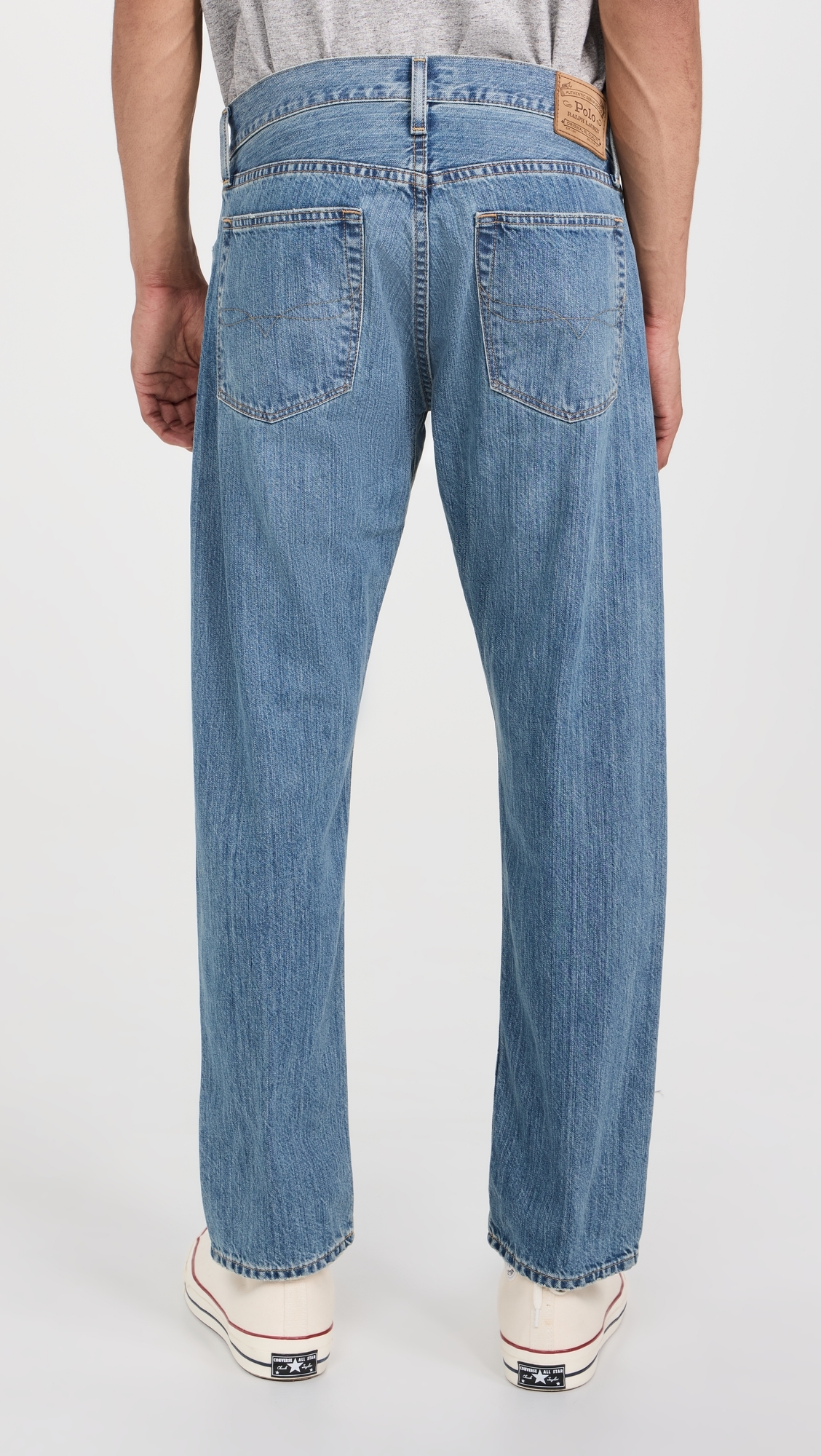 Hampton Relaxed Straight Jeans Stanton Wash