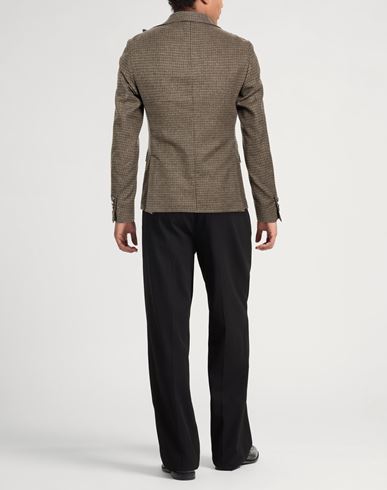 Man Blazer Dark green Size 38 Wool, Polyester, Polyamide