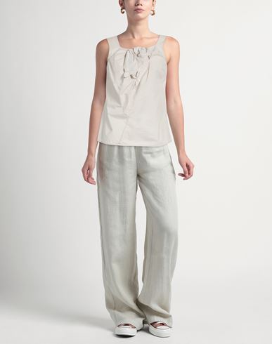 Woman Top Light grey Size 2 Cotton