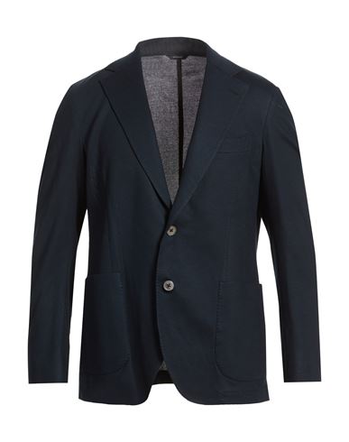 Man Blazer Midnight blue Size 44 Cotton
