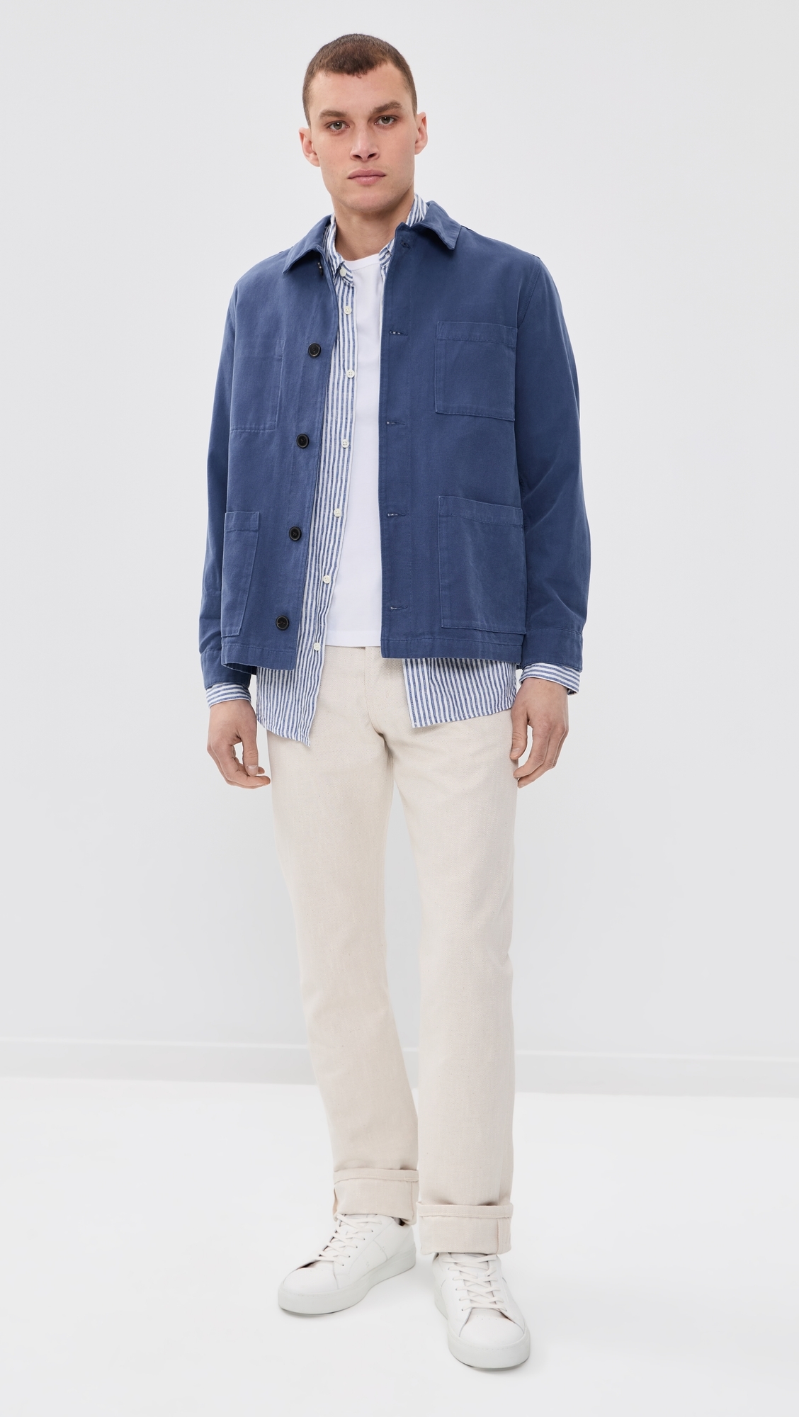 True Guy Tabi Selvedge Jeans Off White