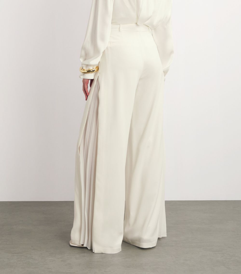 Pleated Lilo Wide-Leg Trousers