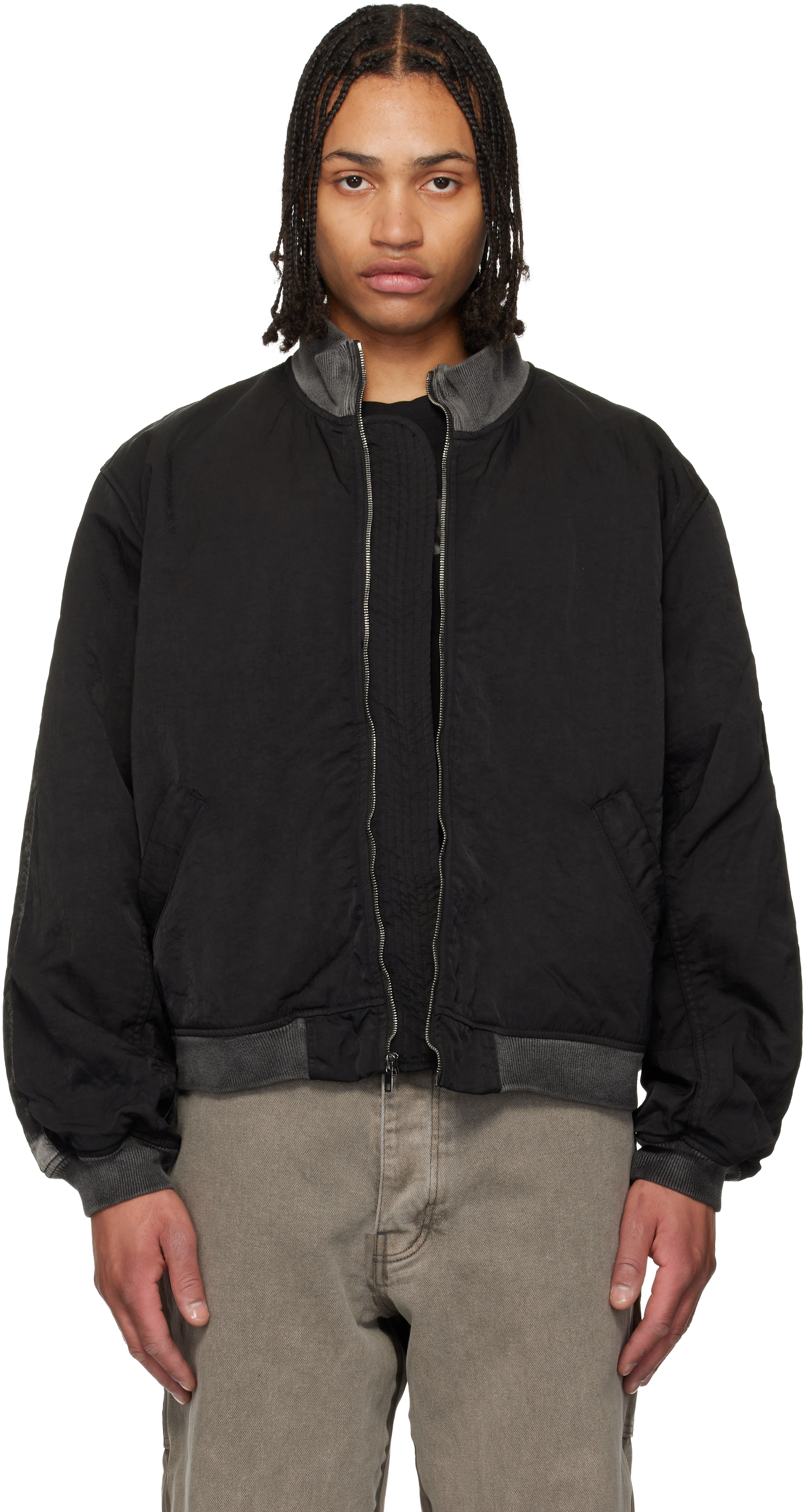 Black RL-Bomber Jacket