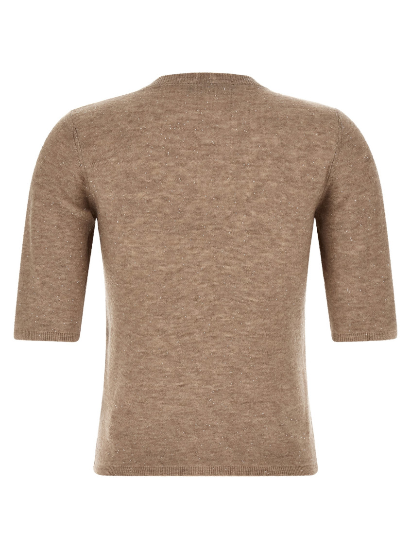 Fabiana Filippi - wool blend sweater crew neck design