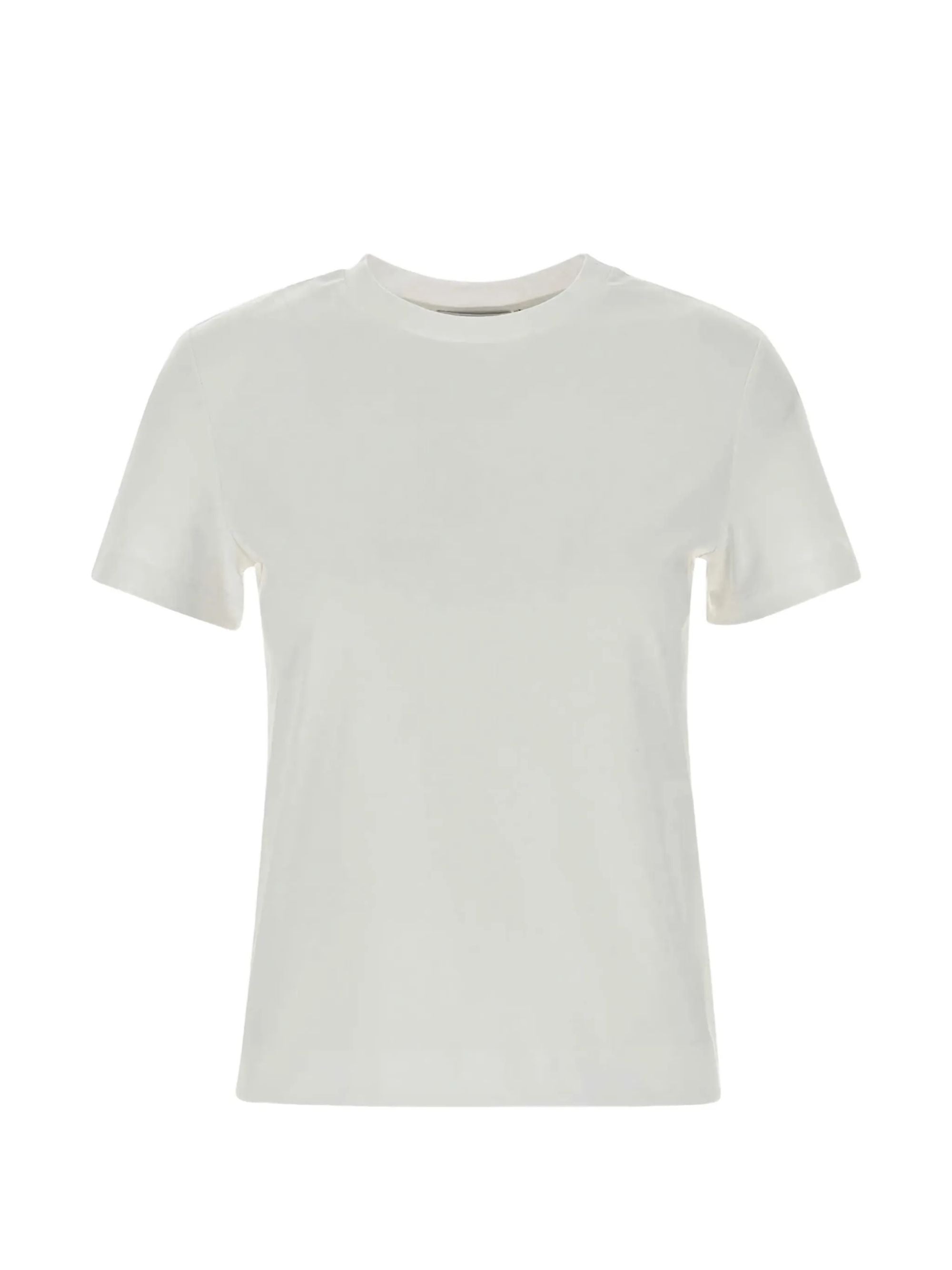 Crew-Neck Short Sleeve Cotton T-Shirt for Women