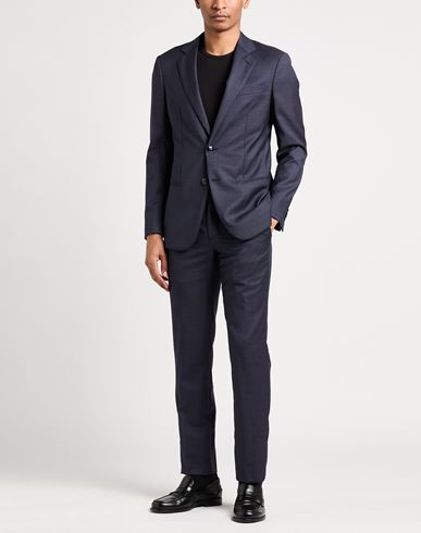 Man Suit Navy Size 38 Virgin Wool