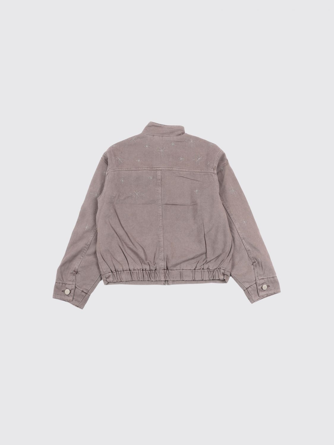 Coat Kids color Grey