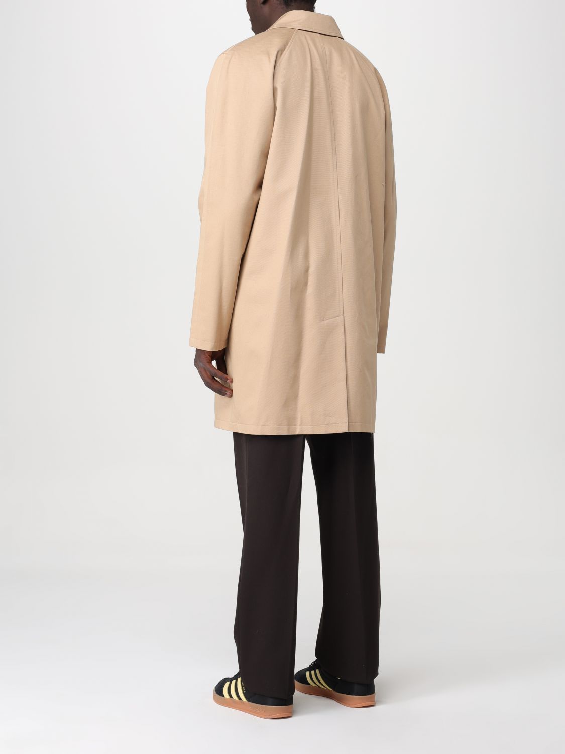 Trench Coat Men color Beige
