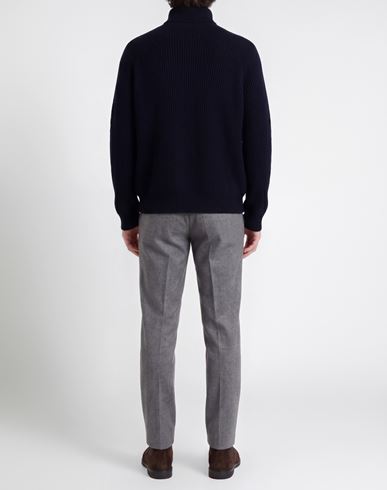 Man Turtleneck Midnight blue Size 38 Wool, Cashmere