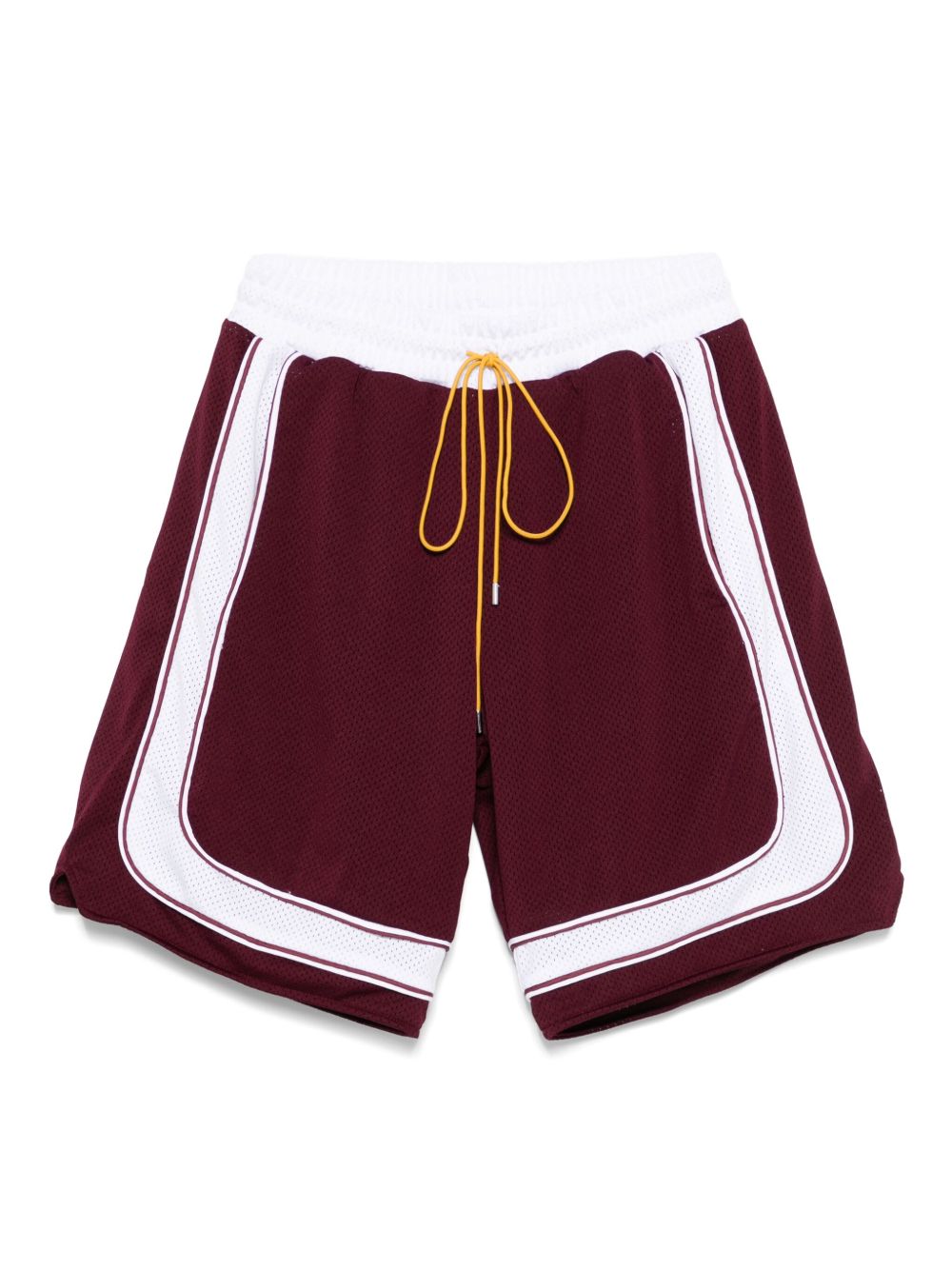 Drawstring track shorts - Black