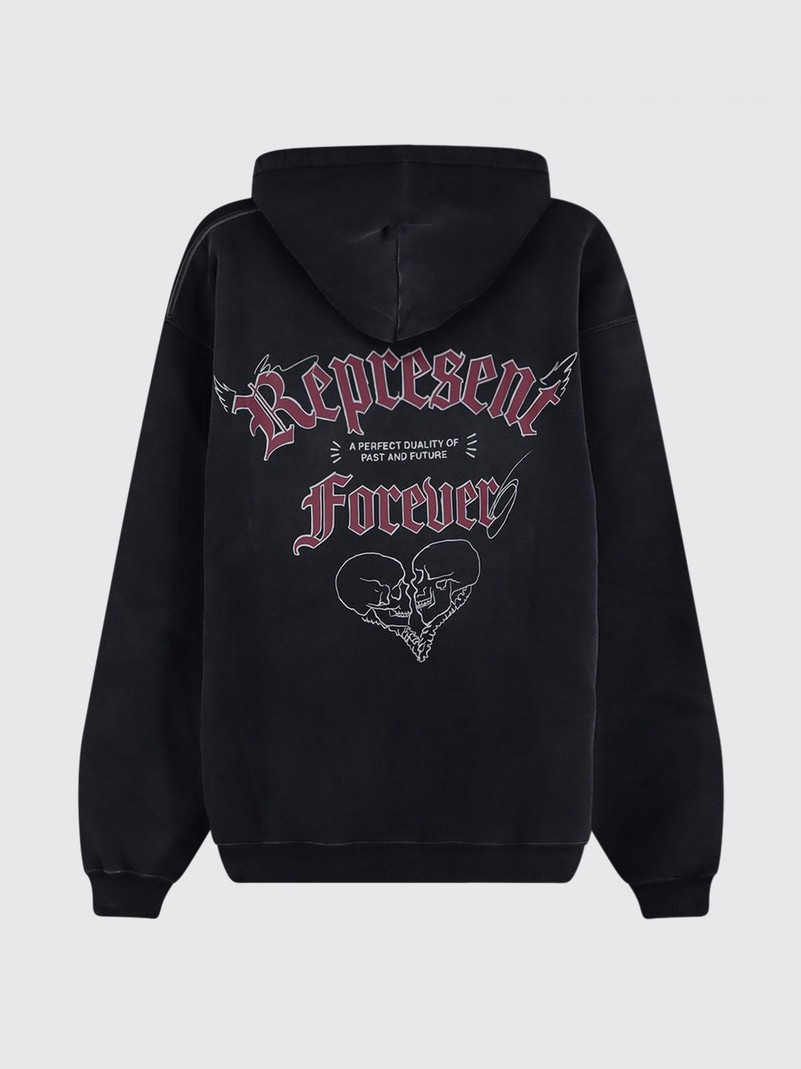 Sweatshirt Men color Black