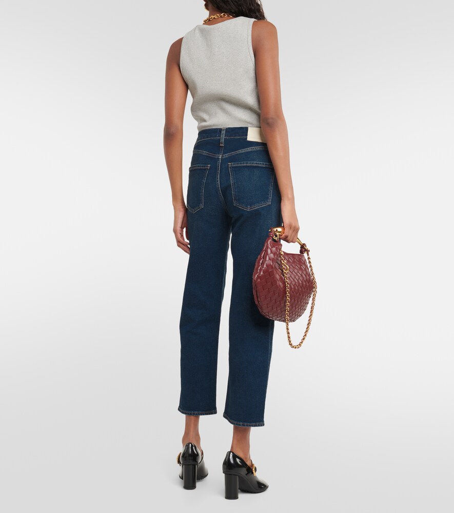 Florence high-rise wide-leg jeans